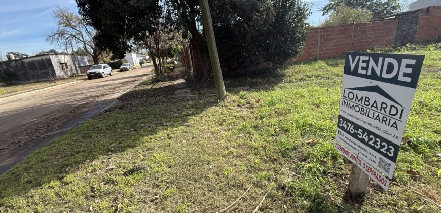 Se venden 2 terrenos juntos o separados en Serodino.