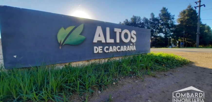 Se Venden 3 terrenos en esquina, juntos o separados en Altos del Carcarañá.