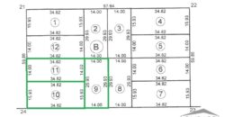 Se Venden 3 terrenos en esquina, juntos o separados en Altos del Carcarañá.