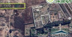 Se vende 1,6 has rurales en San Lorenzo a 300m del Acceso Centro de la Autopista Ros-Sta Fe.